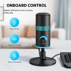 Anker PowerCast M300 USB Microphone For PC Vocals Quality in Streaming Twitch
