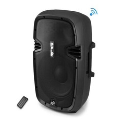 Pyle Bluetooth Remote Control PA Speaker System 2-Way 600 with 700W – Black