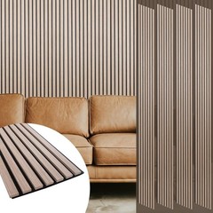 Acoustic Wood Slat Panels 108×11 Inch Yuzzy Wall Ceiling