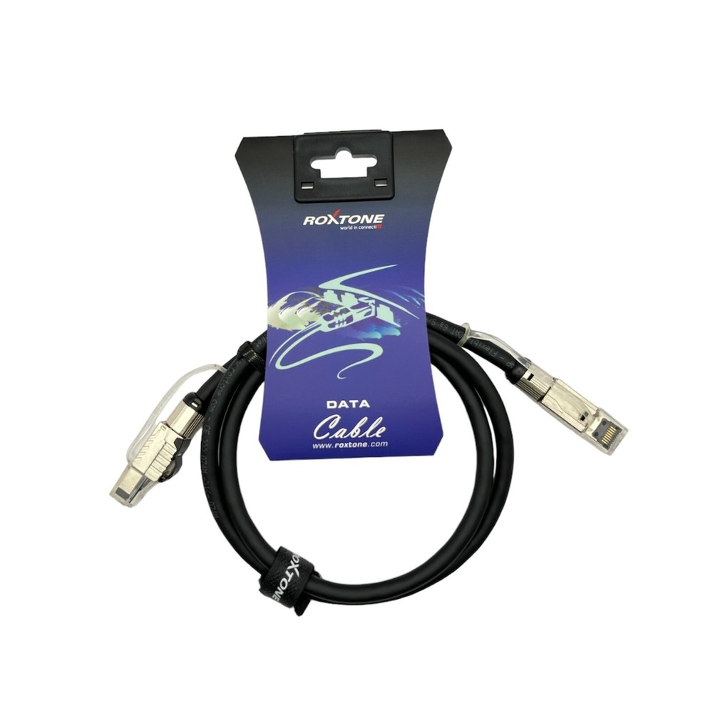 Roxtone SHIELDED Cat 6A S/FTP Flexible Cable with HIGH QUALITY RJ45 plugs