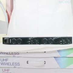 4 Channel 1U Digital Power Amplifier 5200W PEAK 4 x 650W Output High Power AMP