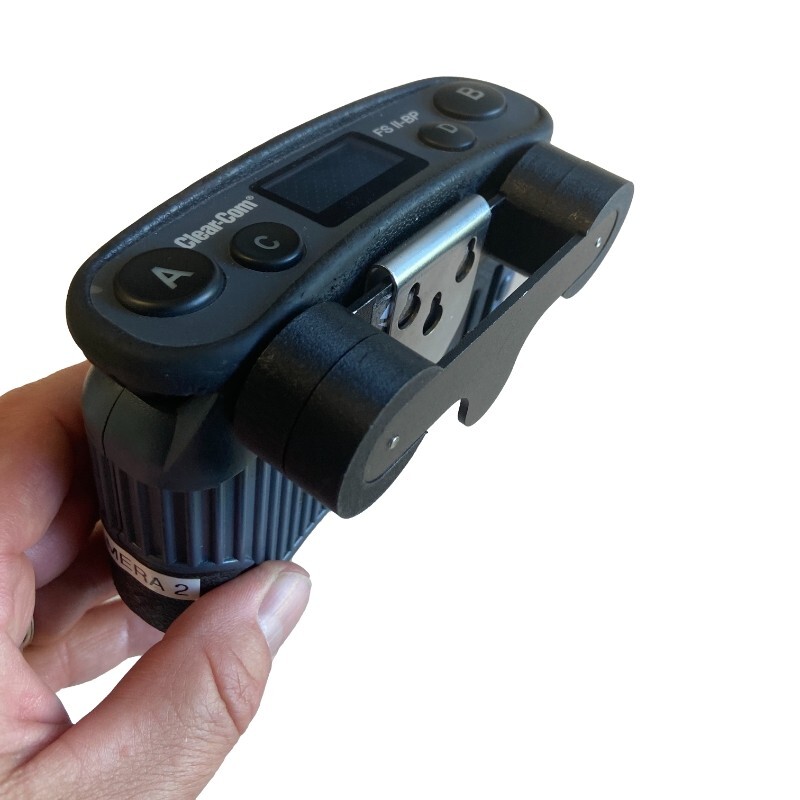 Wireless Talk Back Magnetic Clip Standard | Reidel Bolaro | Clearcom Freespeak