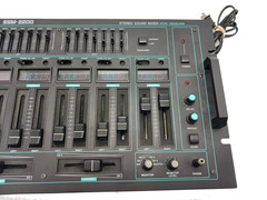 Realistic SSM-2200 Stereo DJ Mixer Sound Mixer Graphic Equalizer – WORKS