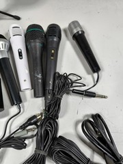 LOT OF 10 Various Brands & Models Microphone Used Working