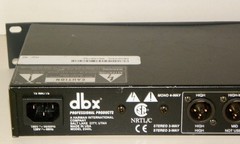 DBX Professional 2-Channel 2/3/4 Way Crossover ~ UnTested ~ Good Condition