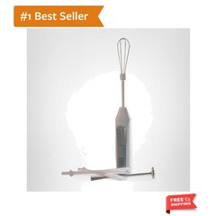 Cordless Mini Mixer, 5 Piece Set, One Size, White