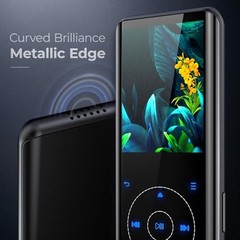 MP3 Player with Bluetooth 5.3, Speaker, 2.4 inch Screen, Portable Music 64GB