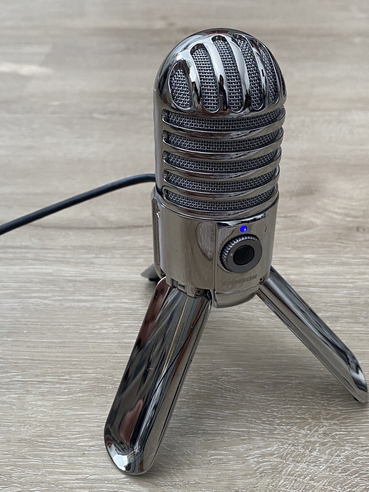 Samson Meteor Mic – Condenser 58″ USB TESTED WORKING Professional Microphone