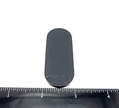 2 1/2″ x 1″ Oval Rubber Stick on Feet 1/8″ Thick 3M Adhesive Backing Bumper Pads