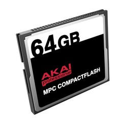 Akai 64GB CompactFlash CF Card for MPC 5000, MPC 4000, MPC 1000 & 2500 JJOS