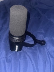 Shure MV7X XLR Podcast Dynamic Microphone – Black
