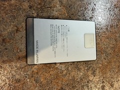 Roland U-20 factory preset data card