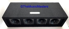 Pair 4-Way 200W Super Horn Tweeter Speaker Boxes Pro Studio DJ PA Car Home Audio
