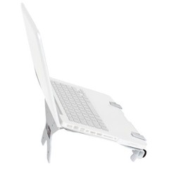 ProX X-LTF01WH White Laptop Tray+VESA Monitor Mounting Bracket for Speaker Stand