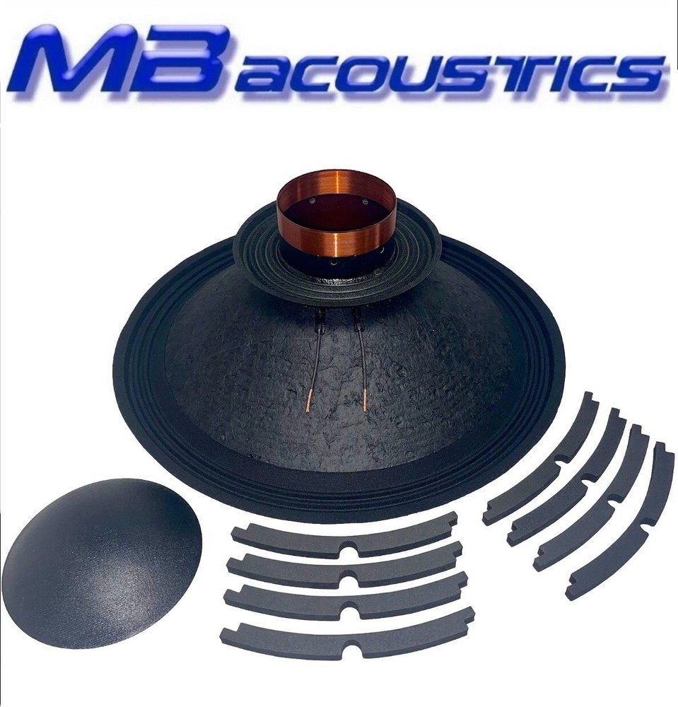 Original Assembled Recone Kit, 4” VC for MB Acoustics 18″ PA Woofer MB-18TBX100