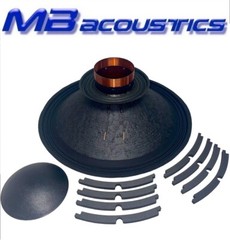Original Assembled Recone Kit, 4” VC for MB Acoustics 18″ PA Woofer MB-18TBX100