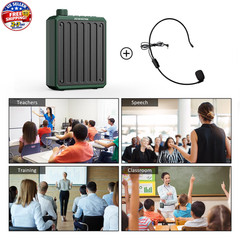Voice Amplifier for Teachers, Bluetooth Voice Amplifier Personal Microphone Head
