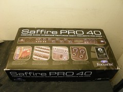 Focusrite Saffire Pro 40 Firewire Audio Interface With Abelton Live Lite