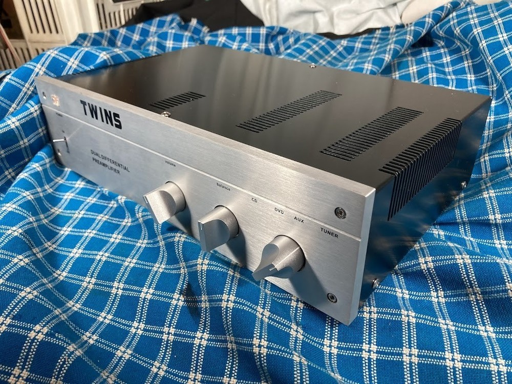 Twins Vacuum Tube Line Level Preamplifier, Fully Working Product, 3 Month Warran