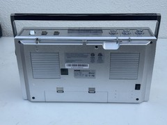 ION AUDIO BOOMBOX DELUXE RETRO AM/FM RADIO BLUETOOTH CASSETTE PLAYER iSP1128