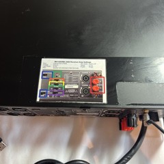 BRG Precision Products MA1200 Professional Power Amplifier WORKS/ HEAVY