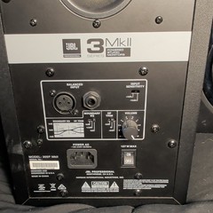JBL 305P MkII Powered Studio Monitor Speaker Pair Active 2-Way Black