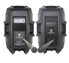 PRORECK 2000W 15″ Powered DJ PA Speaker System Bluetooth/USB/SD/LED