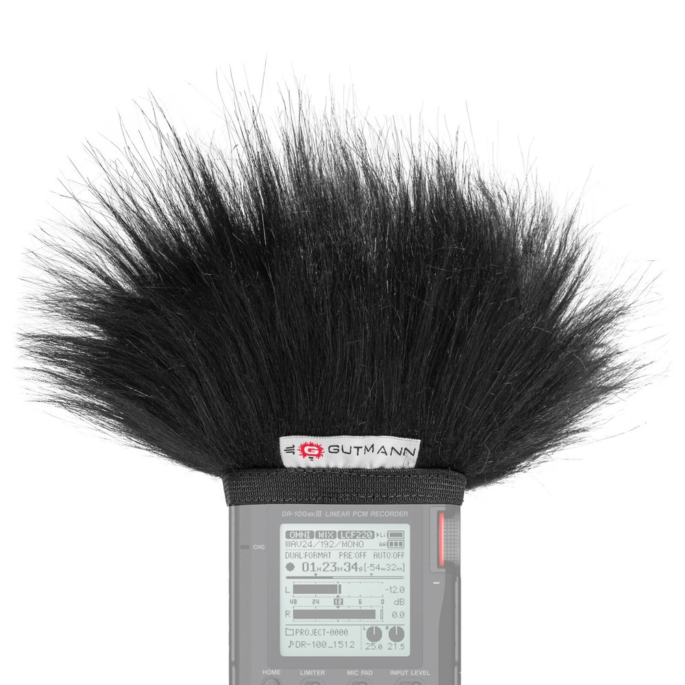 Gutmann Microphone Windscreen Windshield for Tascam DR-07MKII Premium Black