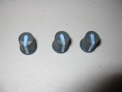 Knobs for electronics – various colors