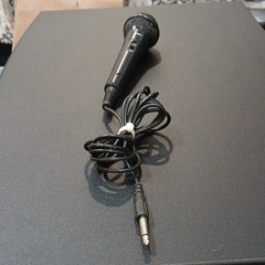 ION Handheld/Stand-Held Microphone Model ION On/Off Switch Wired 1/4″ Jack Black