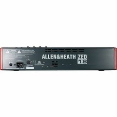 A&H AH-ZED-18 18-Channel Multipurpose USB Mixer for Live Sound and Recording