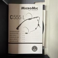 AKG C555L Headset Microphone With Headband
