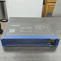 Samson Graphic D-2500 DUAL 31 BAND EQ /FEEDBACK Rackmount 3U