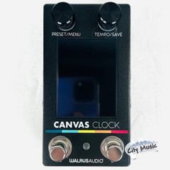 Used Walrus Audio Canvas Clock MIDI Tempo Sync Guitar Pedal ♫