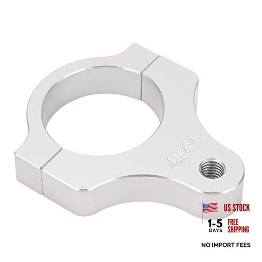 Steering Damper Fork Bracket, for Motorcycle, e Mounting Clamp, Lightweight