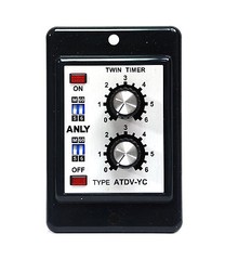 1pc Industrial Twin Timer ATDV-YC 6S 60S 6M 60M AC110/220V 50/60Hz ANLY Taiwan