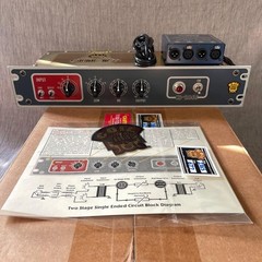 Coil Audio CA-286S Preamp with PAN48V Phantom Power Used Clean Warm Sound