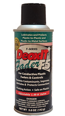DeoxIT® Fader F5S-H6 142g (5oz) spray with Low-Med-High adjustable spray