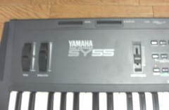 Yamaha SY55 Synthesizer Keyboard Workstation Tone Generator Tested Working Japan