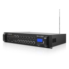 OPEN BOX：Sound Town 180 W 6-Zone 70V/100V Power Amp with Bluetooth PAC180-6-R