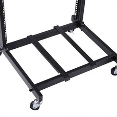 19″ 12U Rack Mount DJ Mixer Stand Studio Equipment Cart Stage Music Party Show