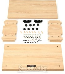 Gator Frameworks Elite 2U Desktop Studio Rack – Natural Maple Matte