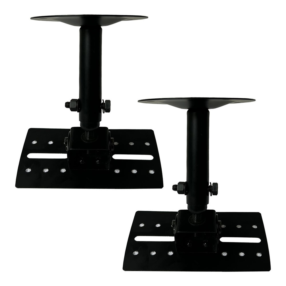 Pair Wall Ceiling Steel Convenient Stability Mounts Universal Stand for Speakers