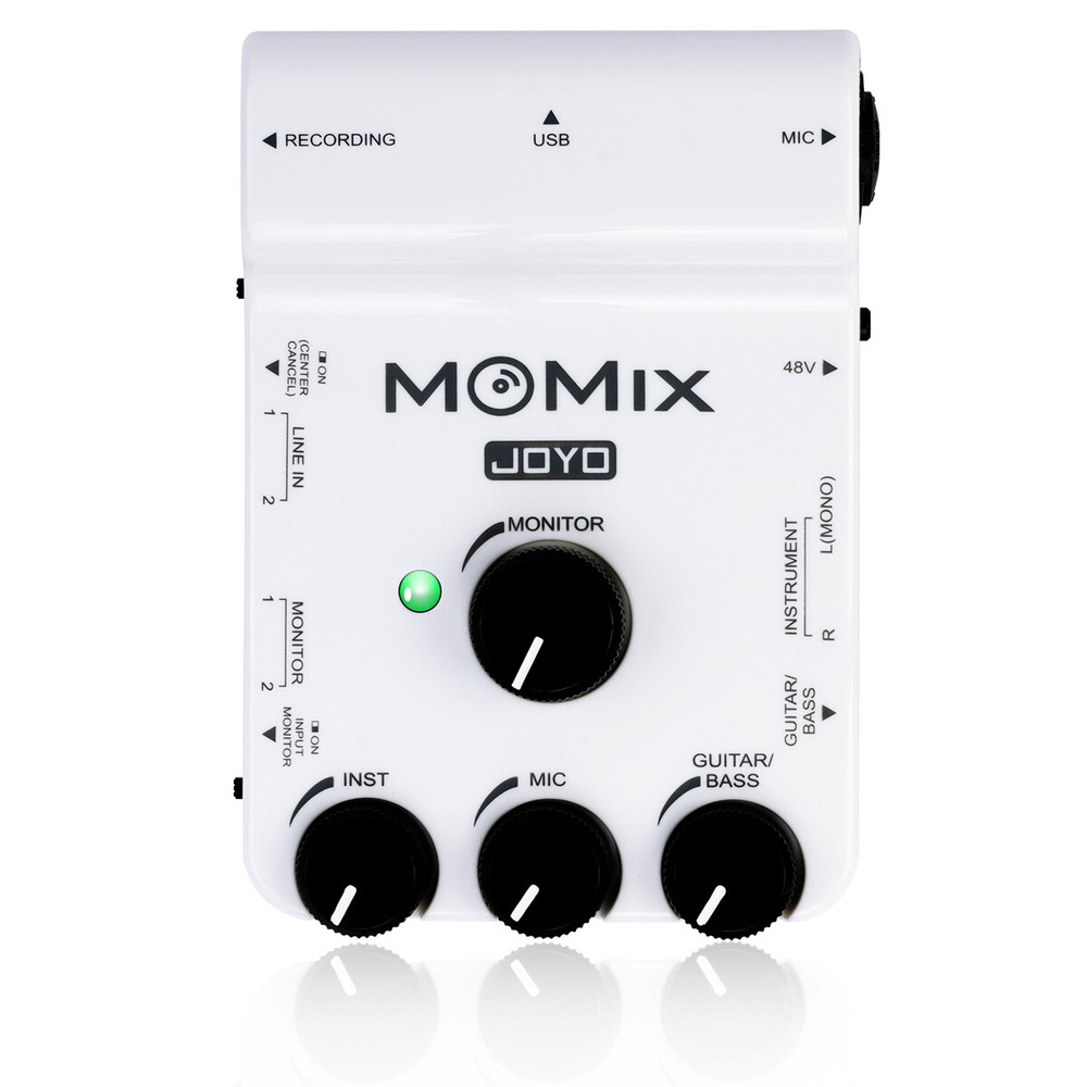 JOYO USB Audio Interface Recording Stereo XLR Mixer Multiple Channel Live Stream