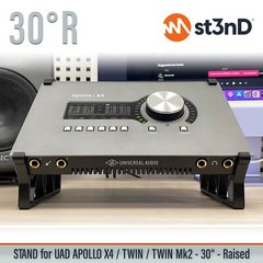 STAND for UAD Apollo Twin / Apollo Twin MkII / Apollo x4 – 30° – Raised (by