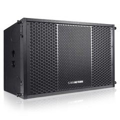 Sound Town Active Line Array 15″ Sub, 2 10″ Speakers, Frame ZETHUS-115SPW110PWX2