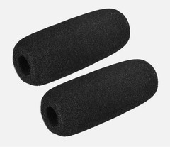 2PCS Foam Mic Cover Microphone Windscreen Shield Protection 126mm Long