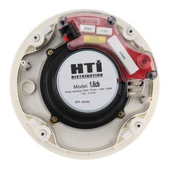 HTI-DISTRIBUTION 1.6CB IN-CELING SPEAKER, 40W/RMS, 120W PEAK, 6-OHM, 8-INCH