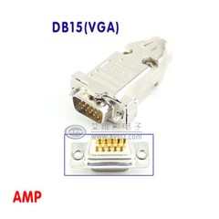 D-SUB 15Pin BD15 Plug Male Female VGA Cable Assembly Solder Connector Cup Shell