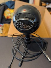 Blue Snowball iCE USB Mic for Recording & Streaming on PC & Mac – Black